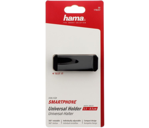 Hama Uchwyt samochodowy HAMA 5.5 - 8.5 CM na kratkę # - 1457242 - zdjęcie 4